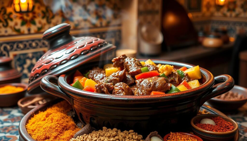 Marokkanisches Tajine Gericht