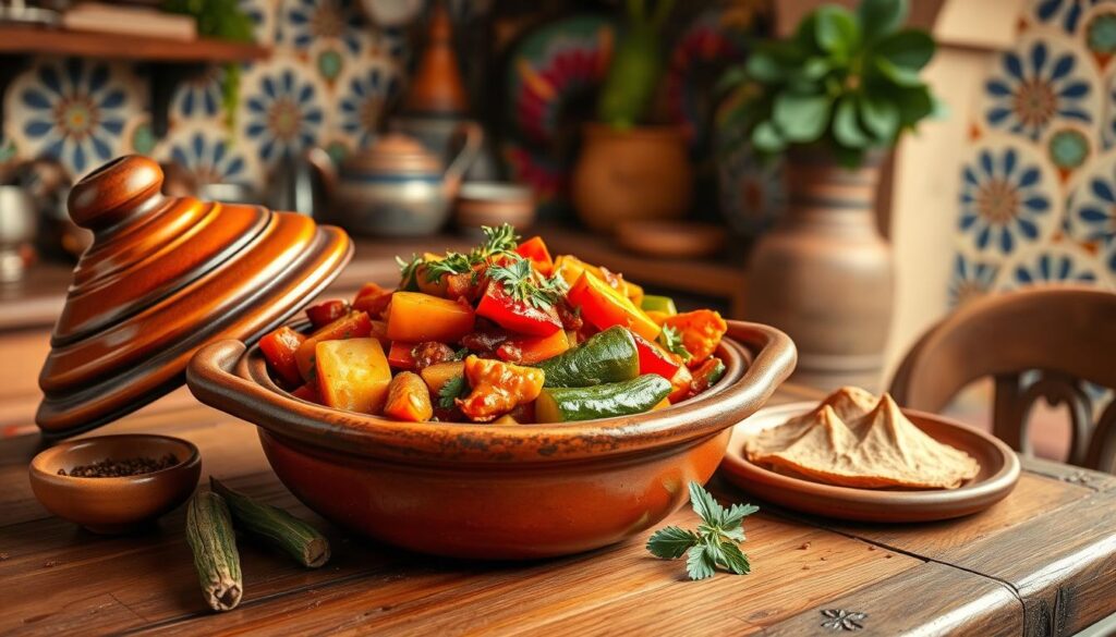 veganes tajine-gericht